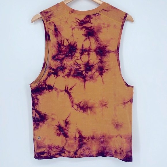 Lululemon Metal Vent Tech Sleeveless 2.0 Tank Disconnect Marble Dye Soleil Med - Picture 4 of 14